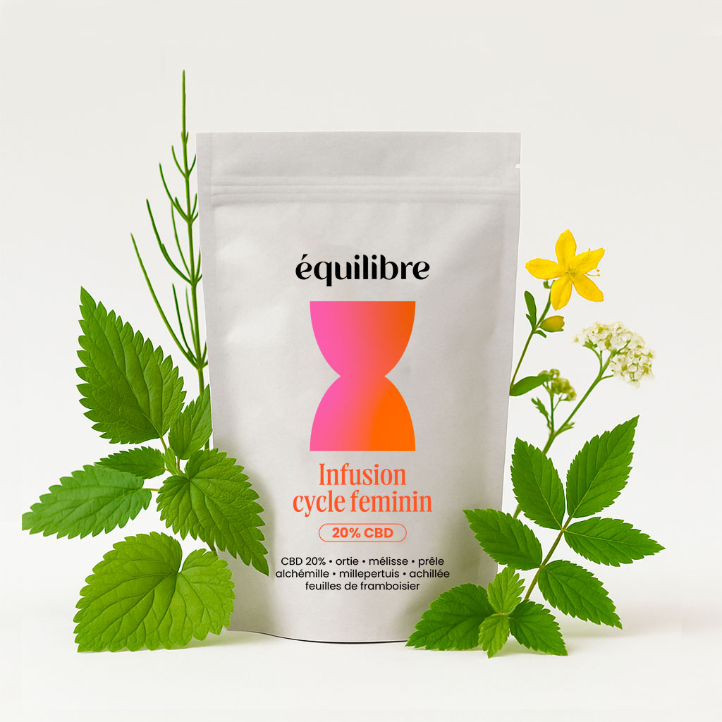 CBD Women's Cycle Herbal Tea - Équilibre