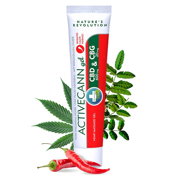 gel chauffant CBD CBG