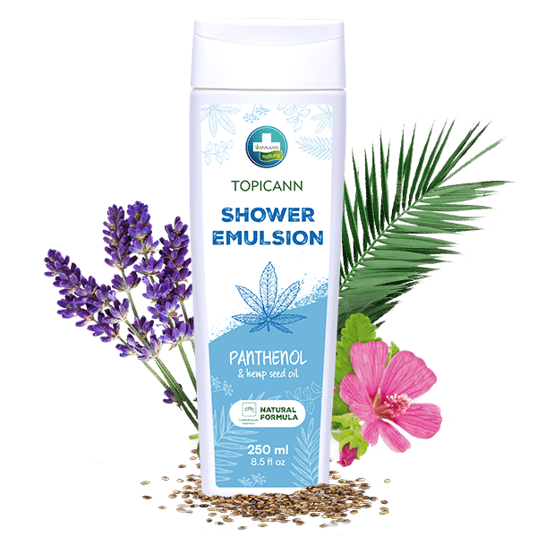 TOPICANN Gel Douche au Chanvre – Annabis